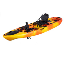 no inflatable canoe/kayak,1 paddler sit on top fishing kayak with pedal